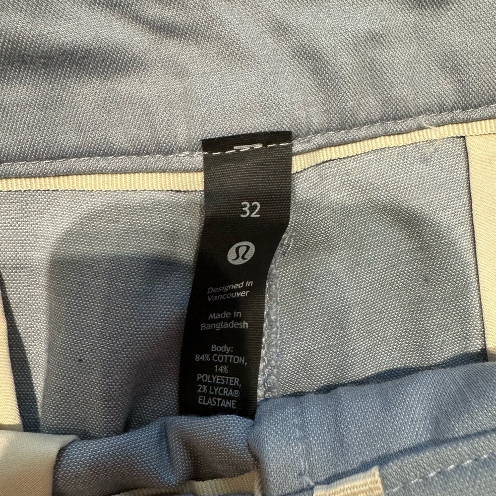 lululemon athletica Light Blue Men's Shorts - Picture 6 of 7